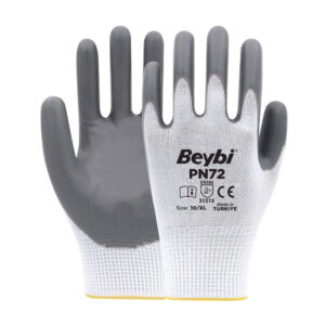 Beybi PN72 Naylon Nitril Eldiven - Gürevin Yapı Market
