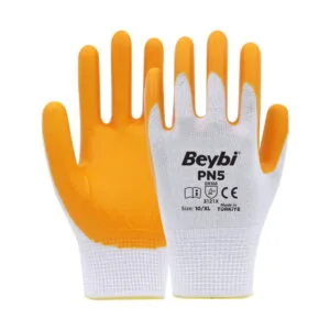 Beybi PN5 Naylon Nitril Eldiven - Gürevin Yapı Market
