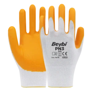 Beybi PN3 Naylon Nitril Eldiven - Gürevin Yapı Market