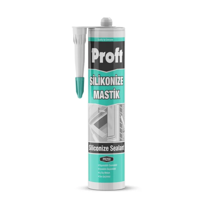 Silikonize Mastik 450 GR Beyaz Dolgu Mastiği