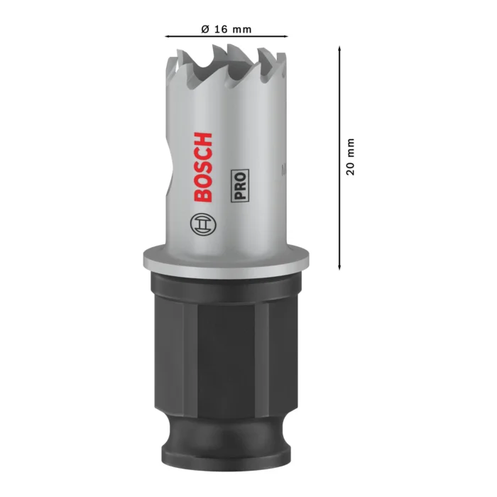 Bosch Pro Sheet Metal Paslanmaz Panç 16 mm