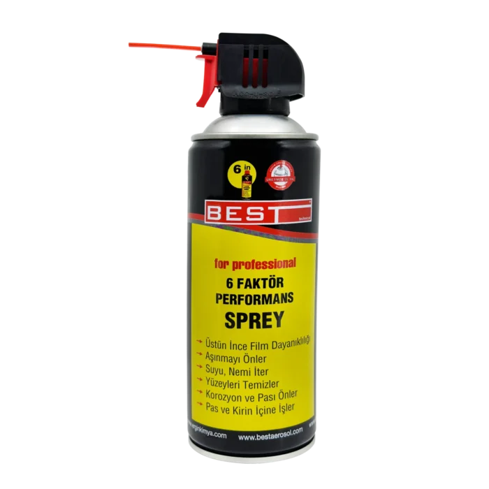 Best 6 Faktör Yağlayıcı 200 ML Çok Amaçlı Bakım Spreyi