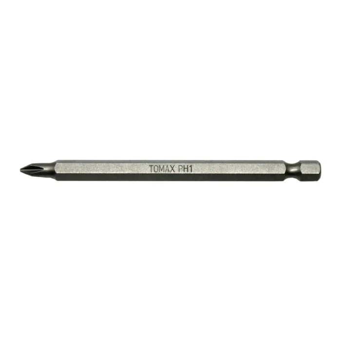 11428h180-.7a2e31 OMAX PH1 Bits Uç 100 mm 10'lu Paket Profesyonel Tornavida Bits Ucu